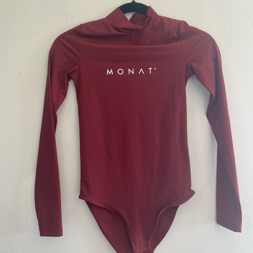 Turtleneck bodysuit strechy fit